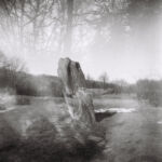 Composite du monolithe du Mont Mourex et du pont de Grilly