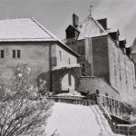 Gruyères, le château en hiver