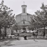 Place du marché et église Sainte-Croix de Carouge