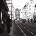 Arrêt du tram à Jonction, Genève