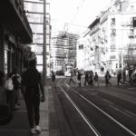 Arrêt du tram à Jonction, Genève