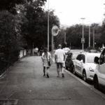 Couple dans la rue, Onex