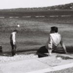 Homme au bains des Pâquis, Genève