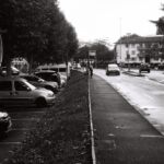 Attente du 21 à l'arrêt Galeries du Loup, Onex