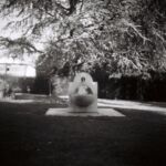 Fontaine, parc de la mairie, Onex