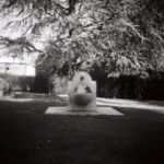Fontaine, parc de la mairie, Onex