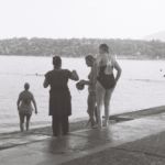 Baigneuses se préparant, Genève, le 13 octobre 2019