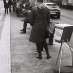 Attente à l'arrêt Les Esserts, Lancy