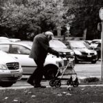 Vieil homme à Lancy