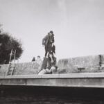 Le longe de la jetée du bain des Pâquis