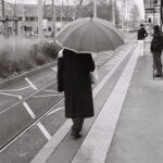 Le parapluie est immense, et la personne qui le porte n'en a pas conscience, tout comme elle n'a pas conscience de la dangerosité de cet appendice. Ou elle s'en fiche, comme beaucoup de personnes. En passant à coté de moi, une des baleines effleure mon visage.